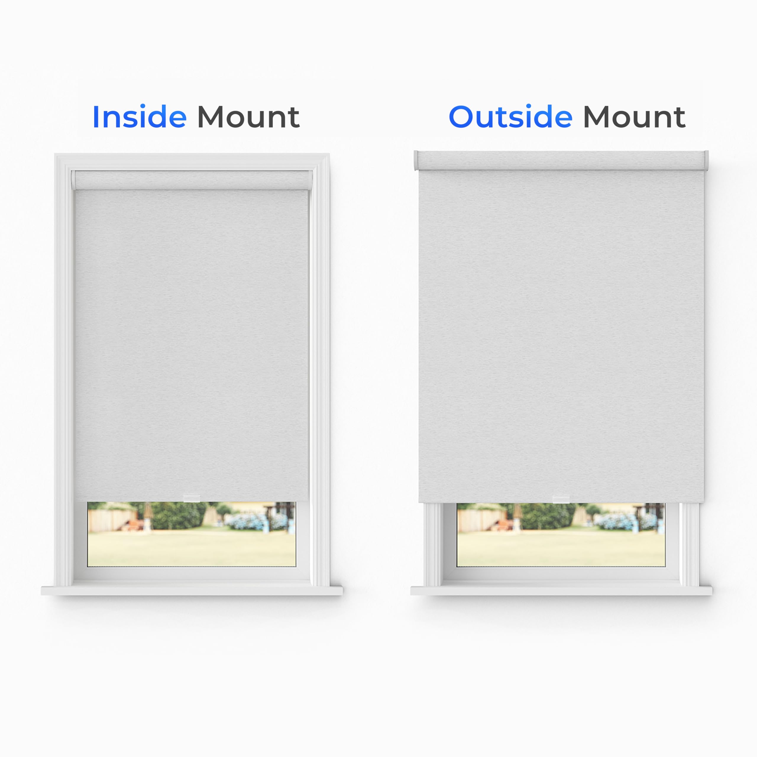 Lumino 100% Blackout Roller Shades for Windows - 23