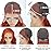 QZOQZO Ginger Lace Front Wigs Human Hair Body Wave 13x4 Transparent HD Lace Frontal Wigs Pre Plucked with Baby Hair for Black Women Human Hair Glueless Colored Wigs 30 inch