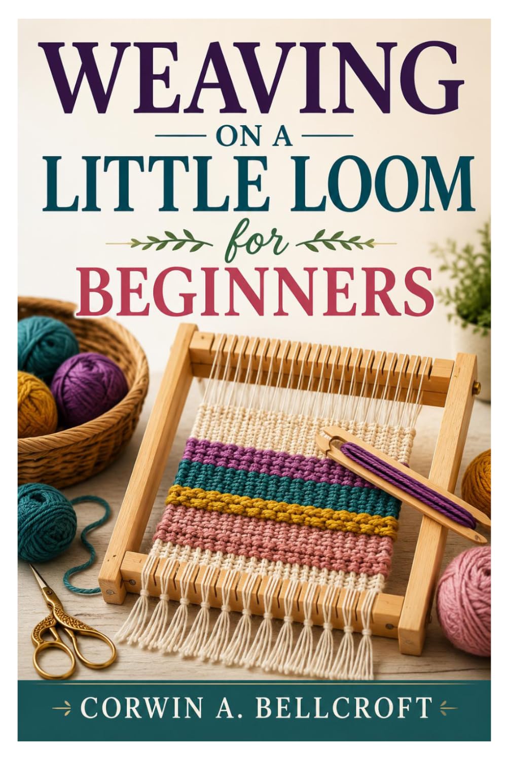 WEAVING ON A LITTLE LOOM FOR BEGINNERS: A Step-By-Step Guide To Weaving Beautiful Handmade Projects With Confidence