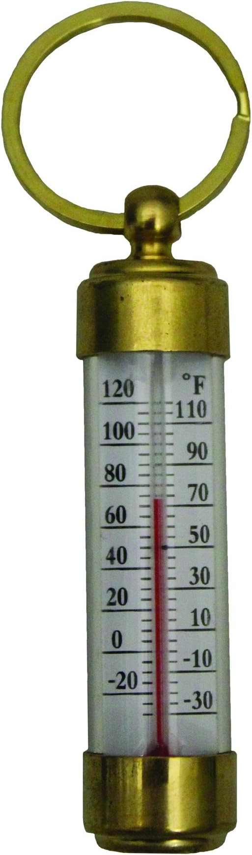 Conant T7LFB Thermometer - Brass