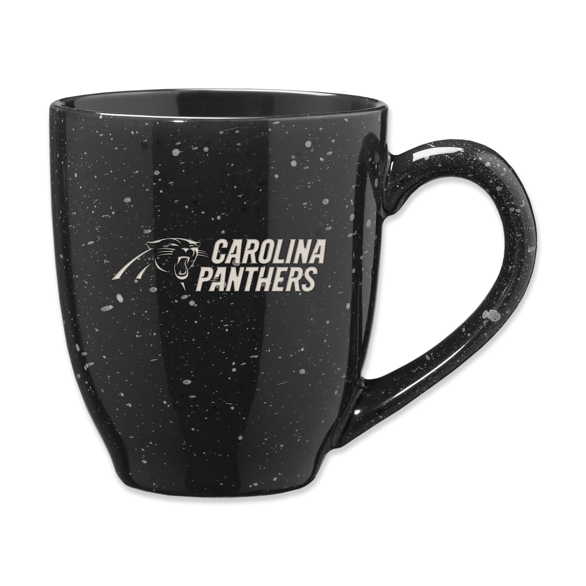 Rico Industries NFL Football 16 oz Team Color Laser Engraved Speckled Ceramic Coffee Mug