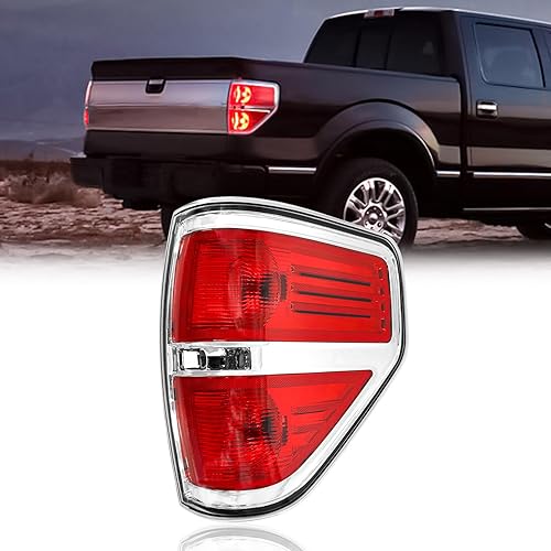 TODO Conjunto de luz trasera compatible con la lámpara de freno de luz trasera BL3Z13405B 2009 2010 2011 2012 2013 2014 F150 F-150