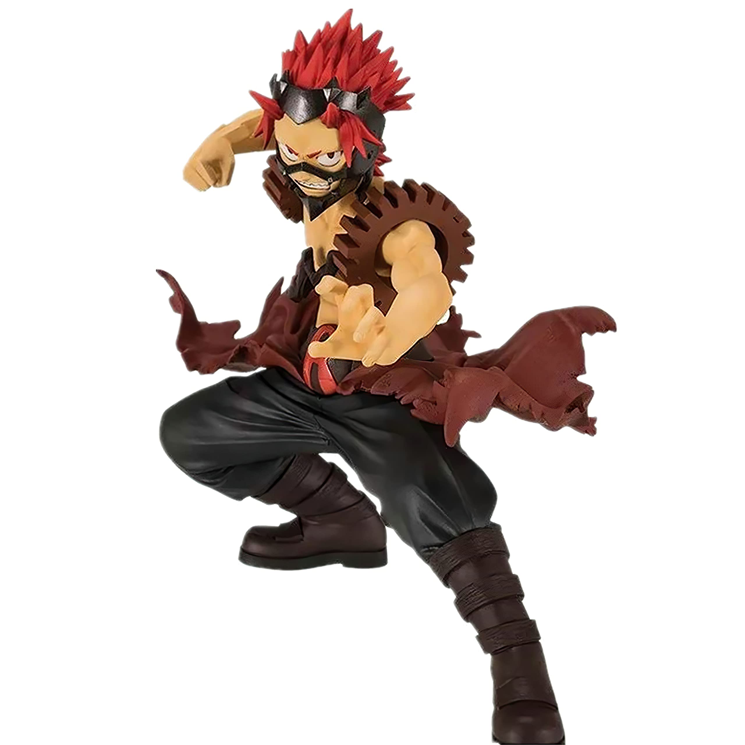 My Hero Academia Kirishima Eijirou Figurine MHA, Personnage de Dessin Animé, PVC Modèle de Poupée, Décoration de Bureau, Statue d'Action, 16 cm