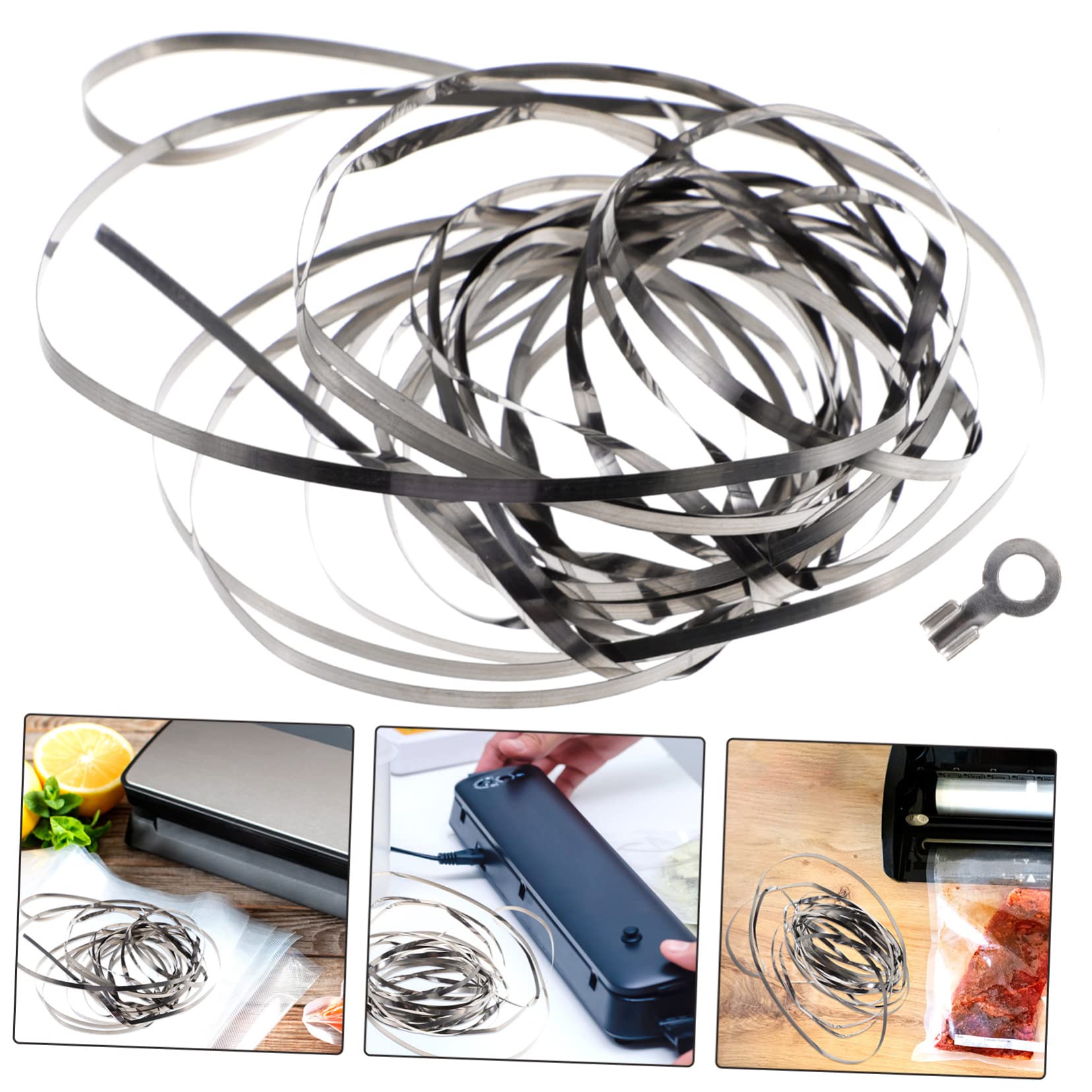 Jeu De 2 Bandes D'Étanchéité Pour Machine Sous Vide - Joints De Remplacement Résistants à La Chaleur - Facile à Installer