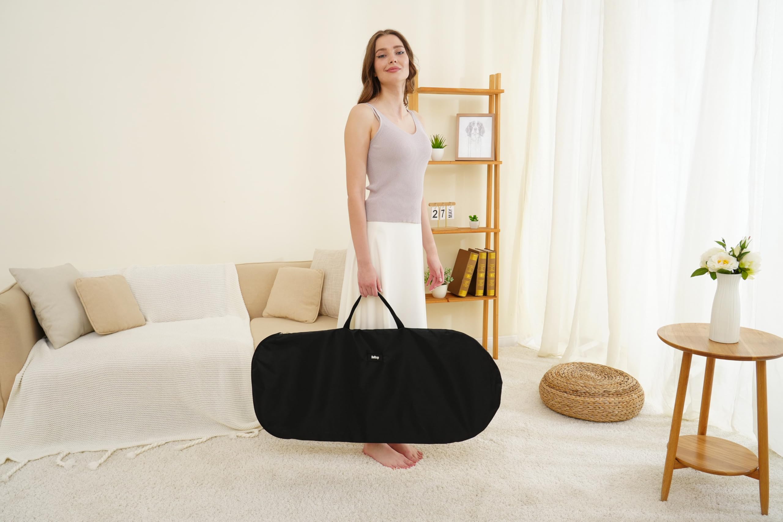 Sac de transport Belltop compatible avec BabyBjorn transat (Balance, Soft et Bliss). Sac de rangement pour transat bebe/balancelle bebe : imperméable. Maintient le balancoire bebe en parfait état.
