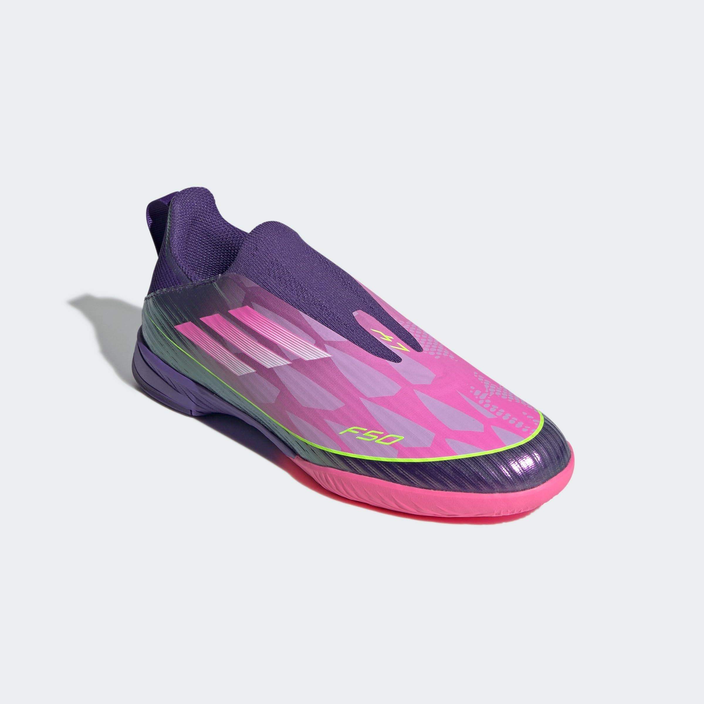 adidas Unisex Kids' Bota de fútbol sin Cordones F50 League Indoor