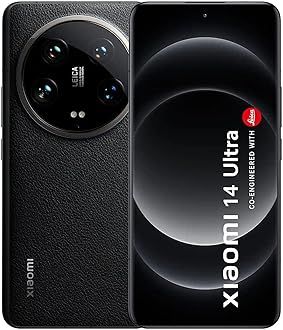 Xiaomi 14 Ultra 5G Smartphone,12GB+256GB, 6.73 inch HyperOS Snapdragon 8 Gen 3 Octa Core 4nm up to 3.3GHz,China version (Black)