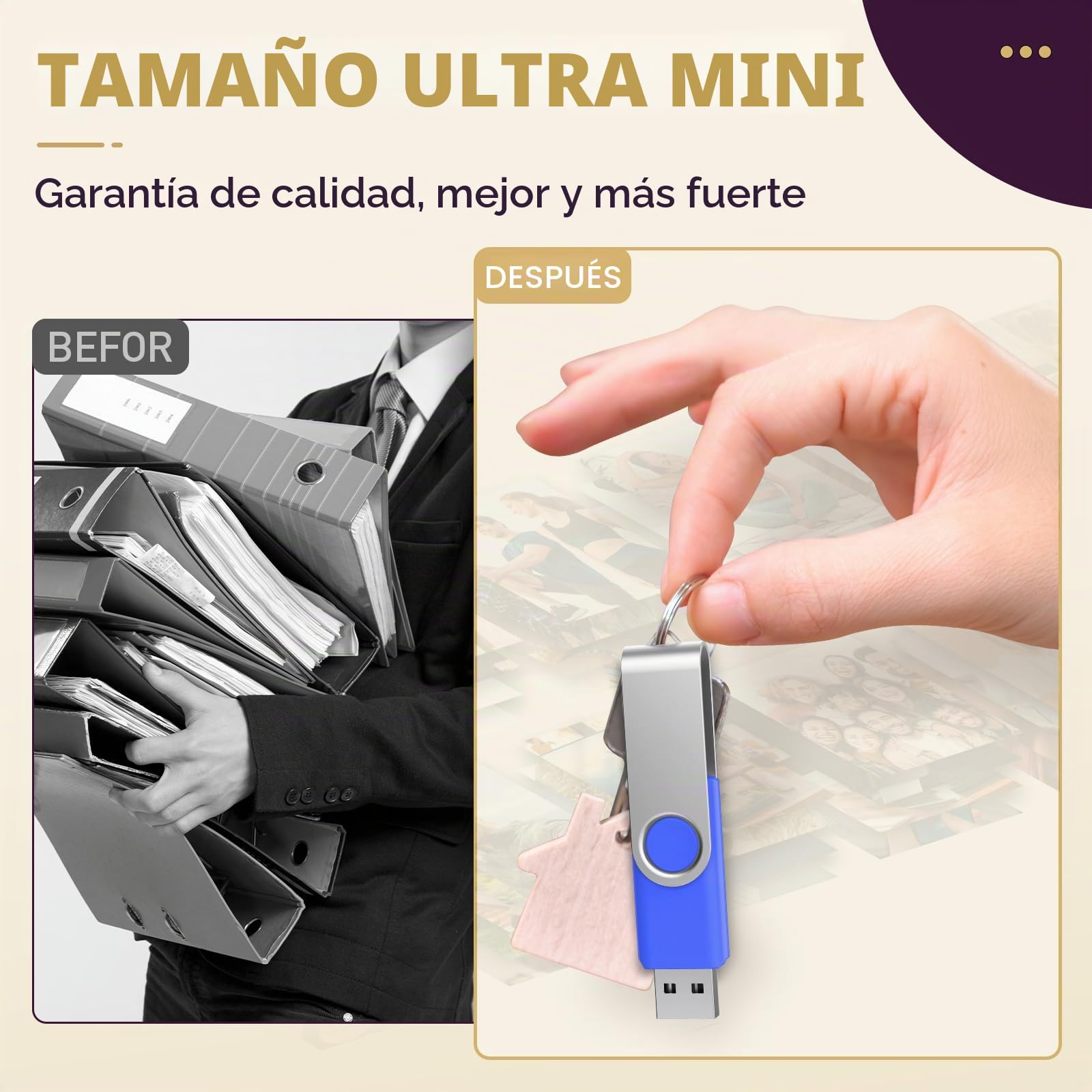 Memoria USB 128MB 10 Piezas Pen Drives - Portátil Unidad Flash USB Práctico PenDrive con 10 Unidades Cuerdas - Multicolor Giratoria USB 2.0 Flash Drive Pequeña Capacidad 128 MB by FEBNISCTE