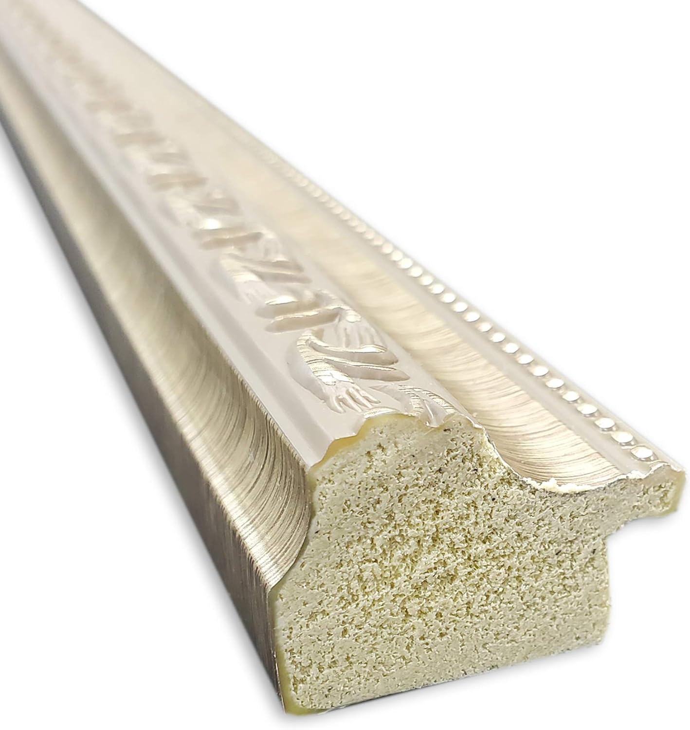 Amanti Art Gold Wall Mirror 28x28 Paris Champagne Square Bathroom Mirror for Wall Decor Living Room, Large Traditional Frame, Hangs Horizonally and Vertically, Bathroom Decor, Non-Beveled Edge