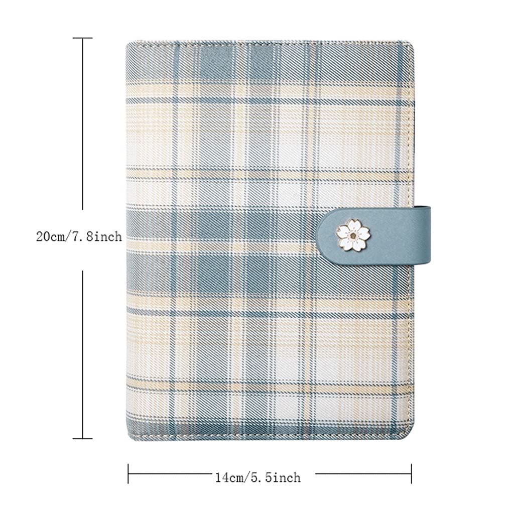 Notebooki 128 arkuszy B6 notatnik poziomy książka dziennik gruby papierowy pamiętnik do biura i domu artykuły szkolne 14 x 20 cm papier (kolor: niebieski fioletowy)
