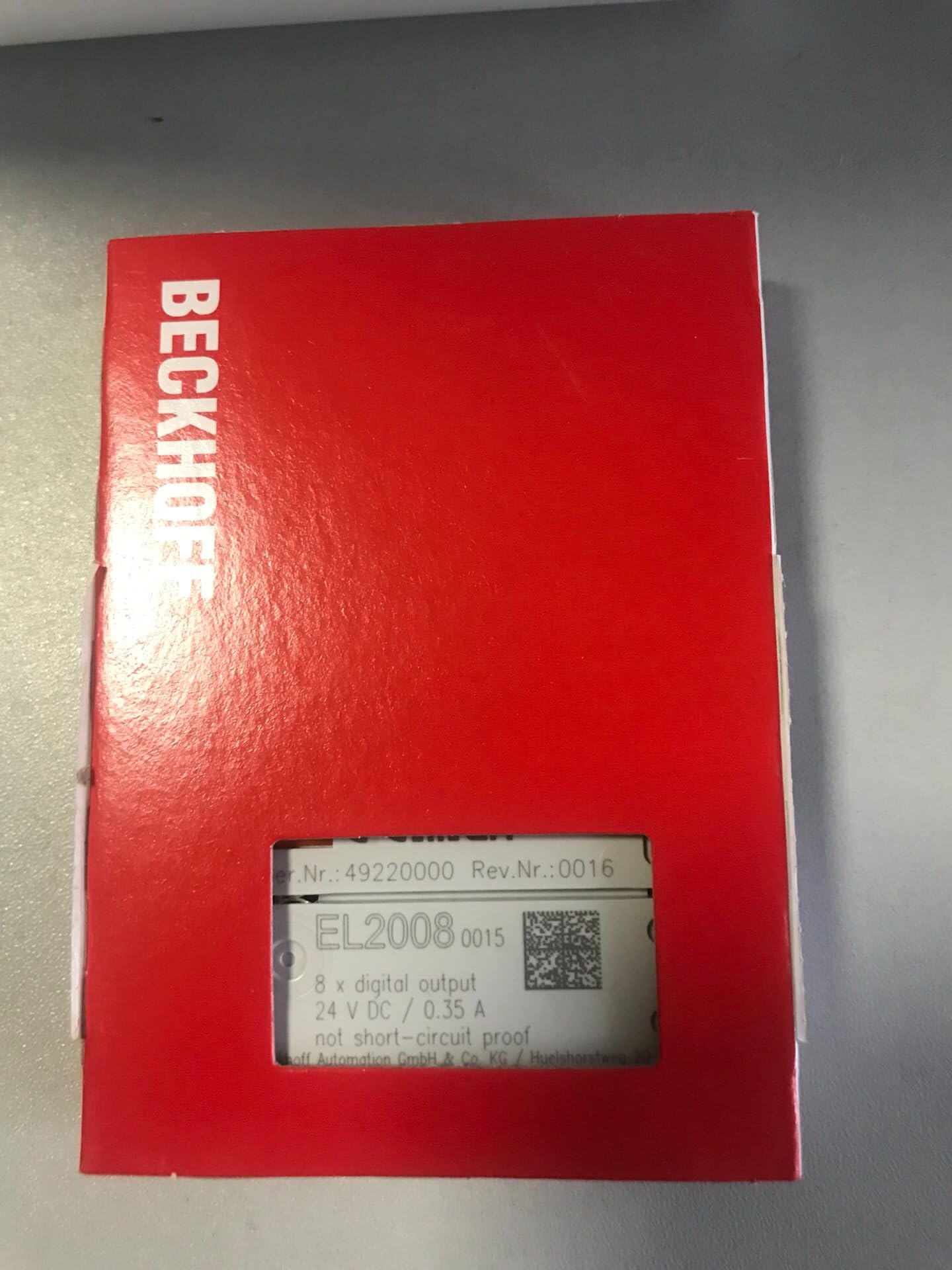 EL2008-0015(2 Pcs) Remaining unutilized Spare Parts for Projects