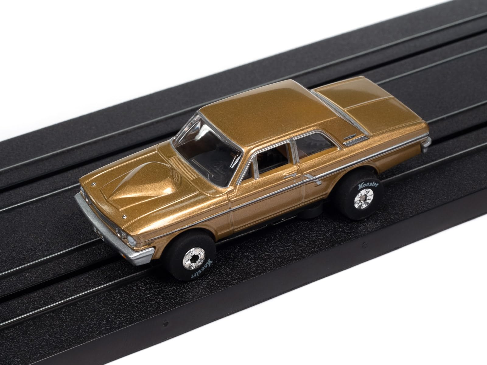 AW AUTO WORLD Autoworld SC408-2 Prairie Bronze Thunderjet 1964 Ford Thunderbolt Bronze HO Electric Slot Car
