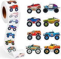 Vista 12 de 1 rollo de calcomanías de dinosaurio de animales, recompensa, suministros de oficina, incentivos, animales, calcomanías de fiesta de Navidad, 500