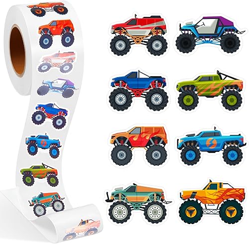 Miniatura 12 de 1 rollo de calcomanías de dinosaurio de animales, recompensa, suministros de oficina, incentivos, animales, calcomanías de fiesta de Navidad, 500