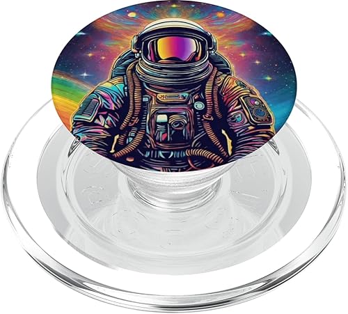 Miniatura 7 de Cosmic Dreamer Astronauta Space Psychedelic Trippy Print PopSockets Standard PopGrip