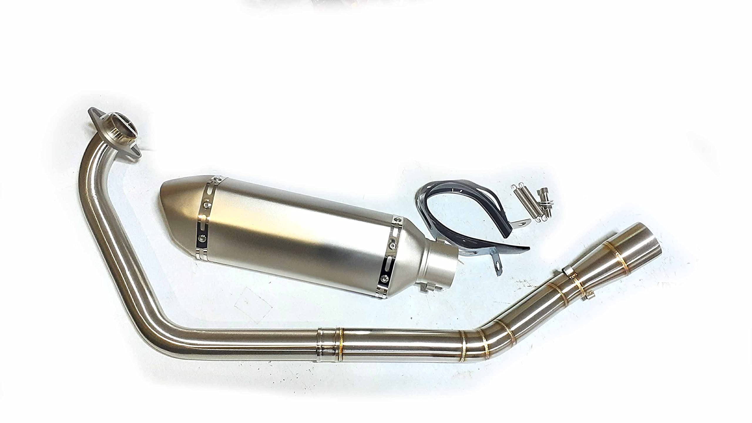 Amazon | [YZF-R15 V1 V2 エキゾーストパイプ ステンレスエキパイ