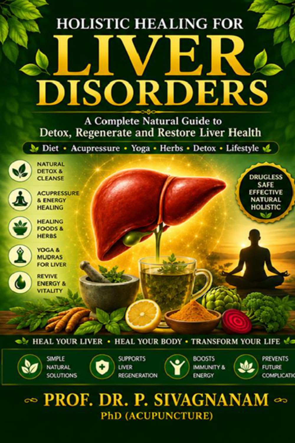 Holistic Healing for Liver Disorders: A Complete Natural Guide to Detox, Regenerate and Restore Liver Health