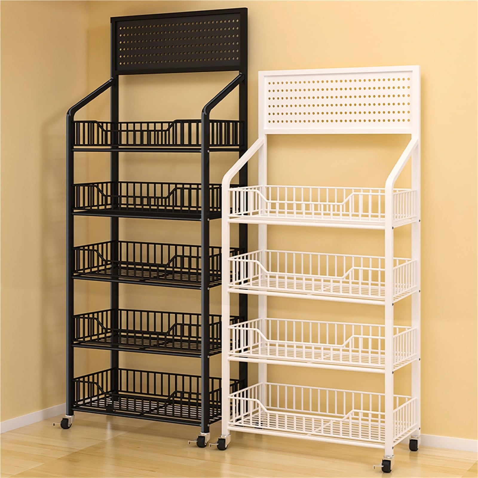 Amazon.co.jp: スーパーマーケット スナック棚陳列 4/5段 スナック棚