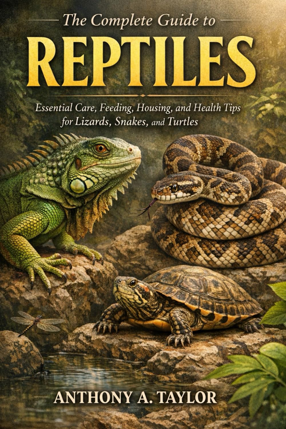 The Complete Guide to Reptiles: Essential Care, Feeding, Housing, and Health Tips for Lizards, Snakes, and Turtles