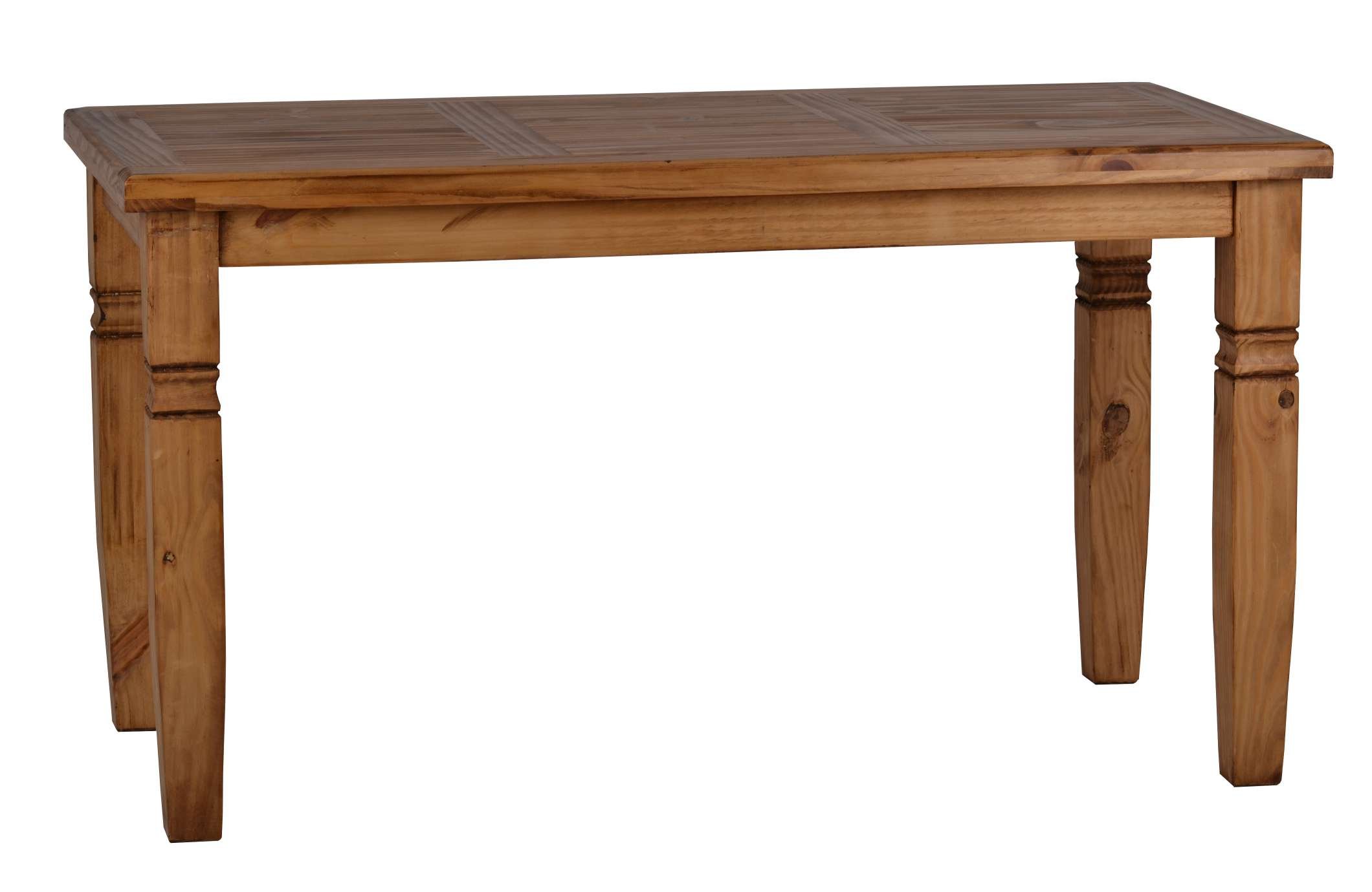 Esstisch Mexico Möbel 140 cm Landhausstil Massivholz Pinie Honig
