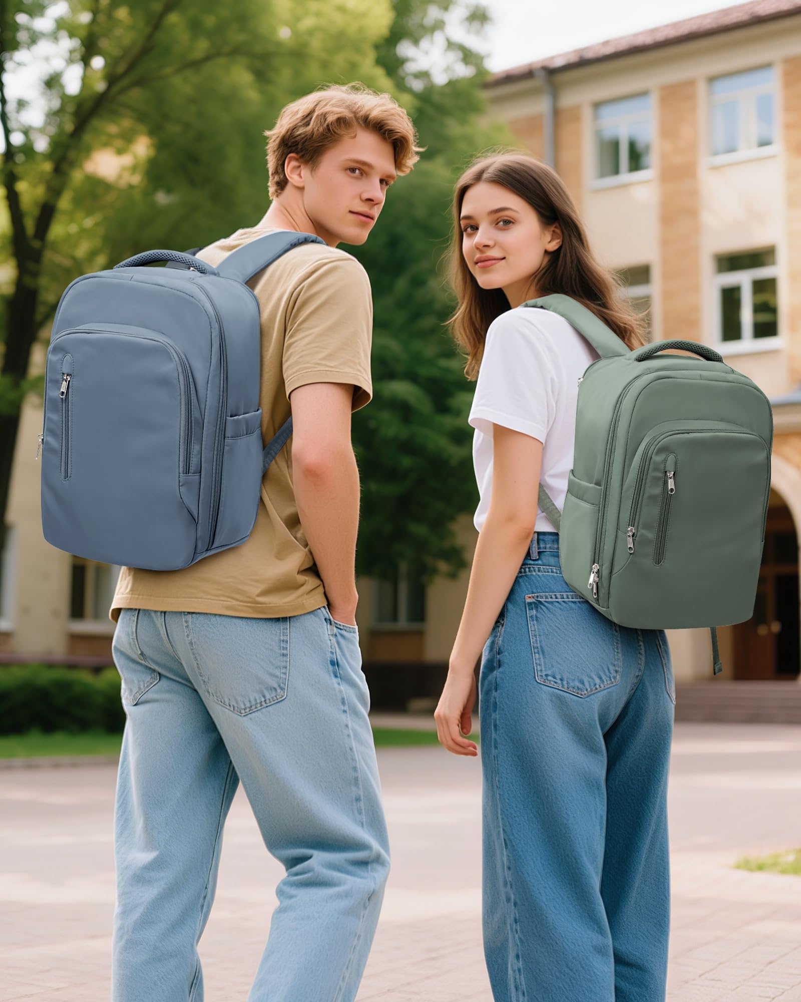 BJLFS Zaino Ryanair 40x30x20 Sottovuoto con Pompa Zaino da Viaggio Ryanair 40x20x25 Borse da Cabina per Wizzair Bagaglio a mano Easyjet 45x36x20 Sottovuoto Zaino Casual per Laptop Blu reale