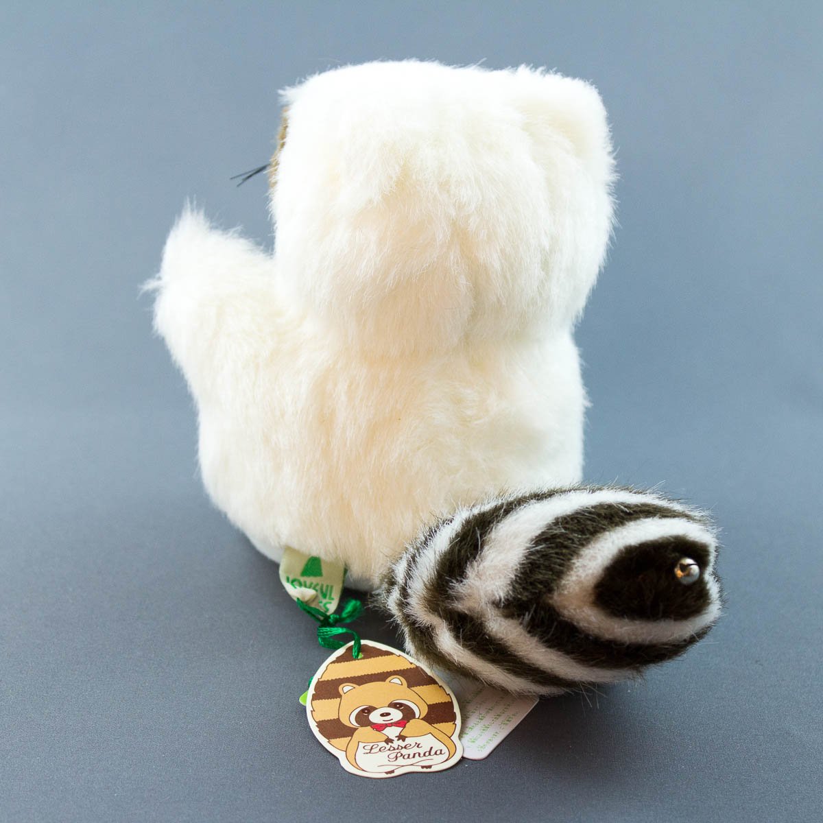 Amazon.co.jp: たけのこ レッサーパンダ ミニ 白 ぬいぐるみ 10103