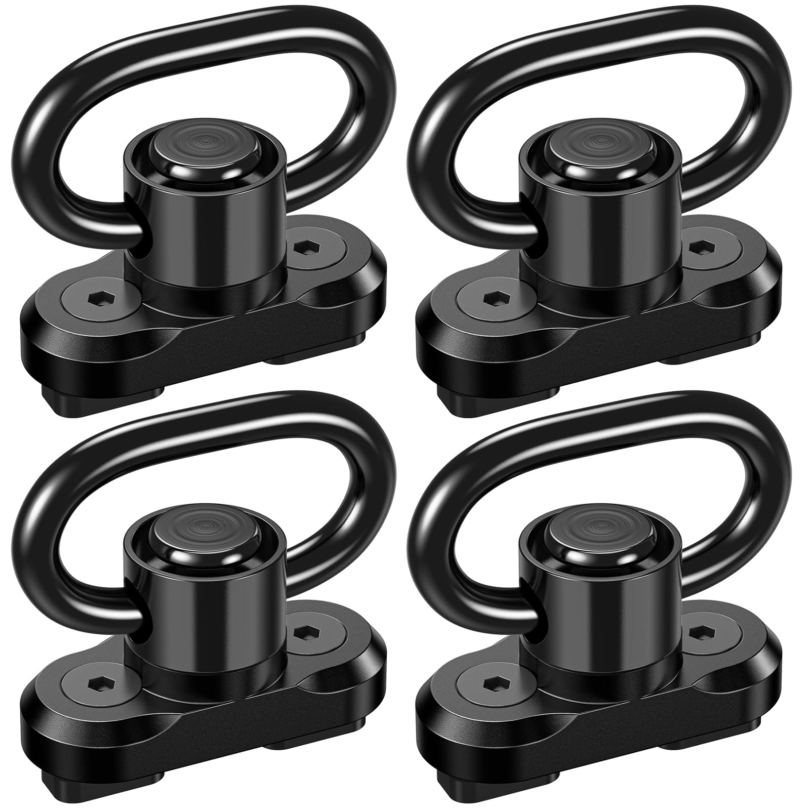 CVLIFE Sling Swivel Mount for Two Point Sling, 1.25 in Swivels Mounts