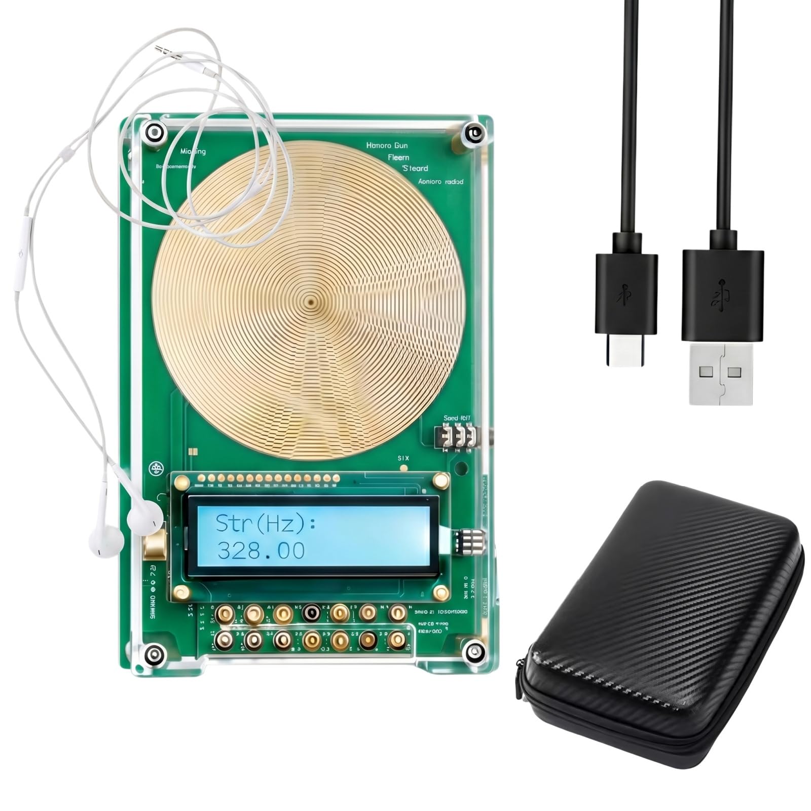 Zentra One Smartes Frequenzgerät, Schumann Resonanz Generator mit Display & USB, Meditationsgerät und Entspannungsgerät für Zuhause