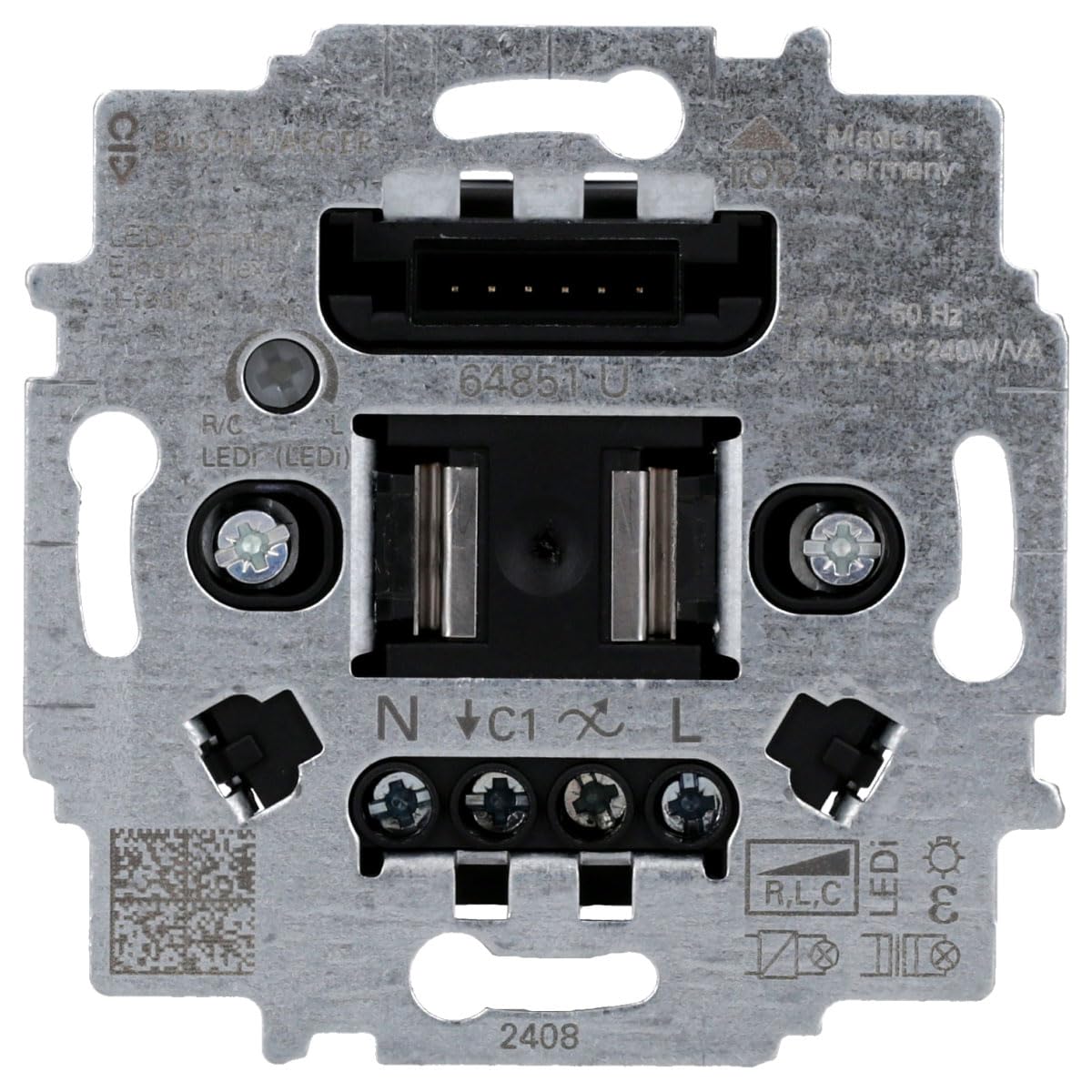 Busch-Jaeger 64851 U LED-Dimmer-Einsatz flex 1-fach 2CKA006500A0012