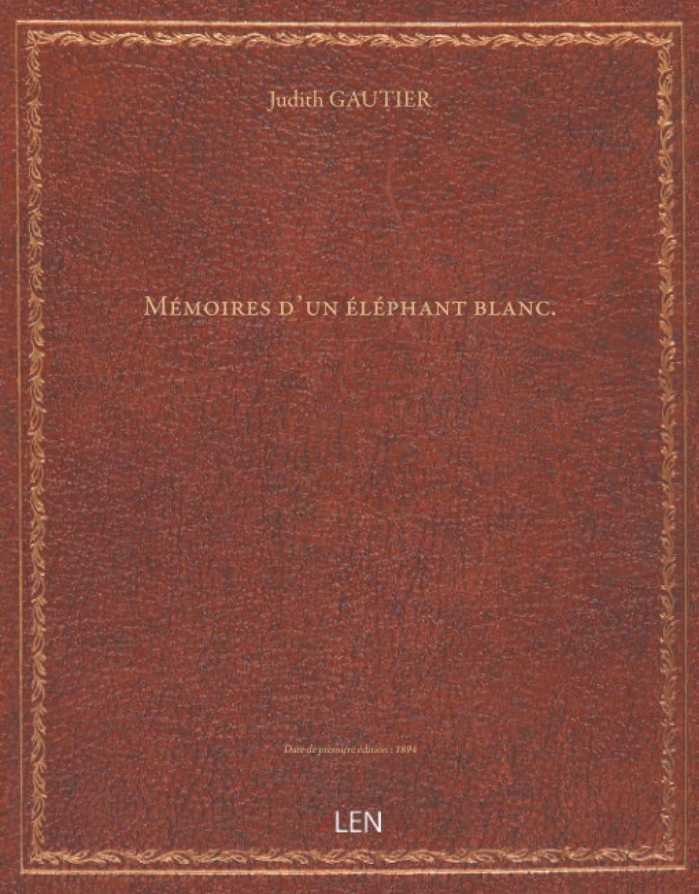 Mémoires d'un éléphant blanc. Illustrations par M. Mucha…...