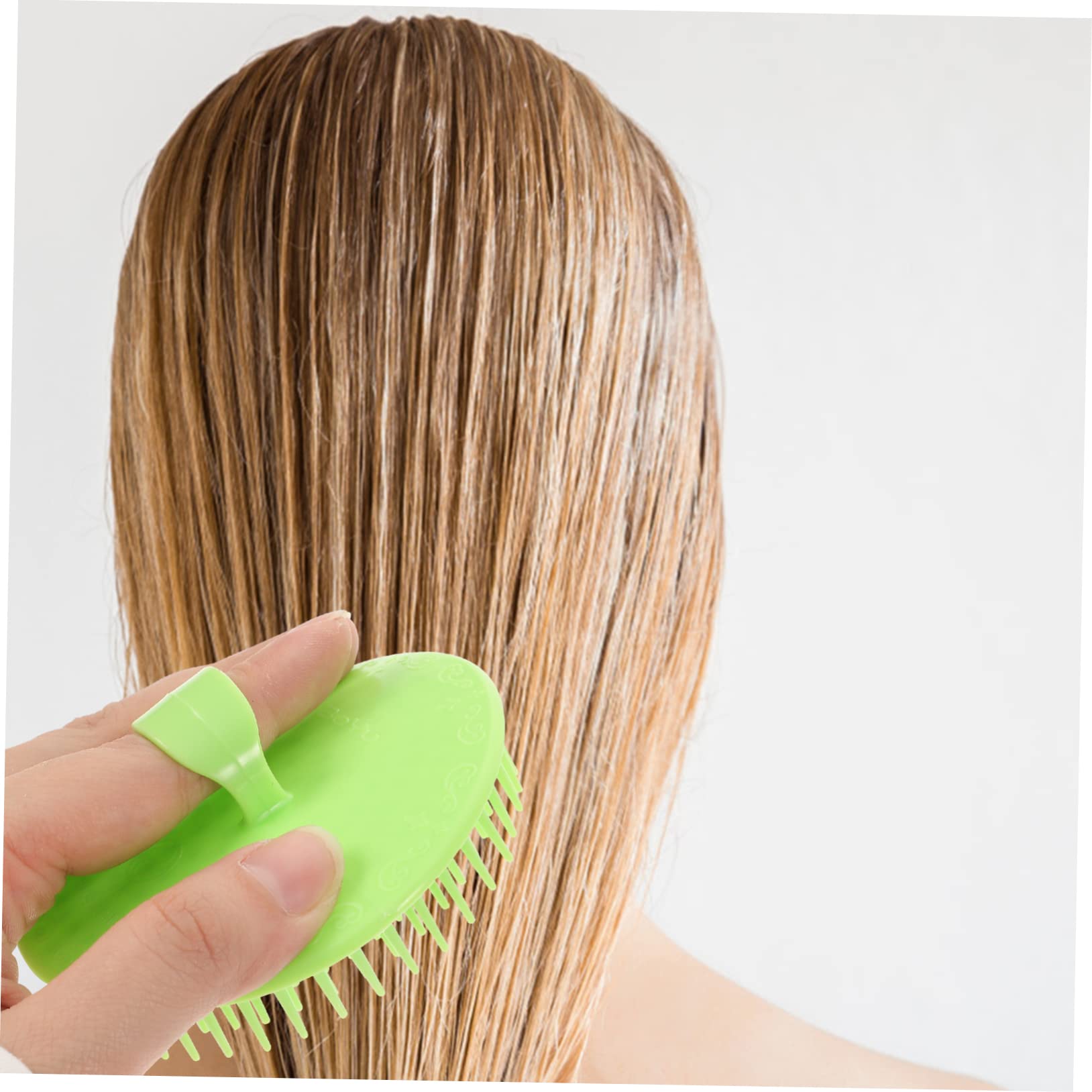 VALICLUD 3 Sätze Shampoo-bürste Haarbürste Kopfwäscher Shampoo-massagegerät Kopfhaut Reinigung Eber Waschen Friseur Bürsten Haarwaschpinsel Massagebürste Pp 6 Stück * 3