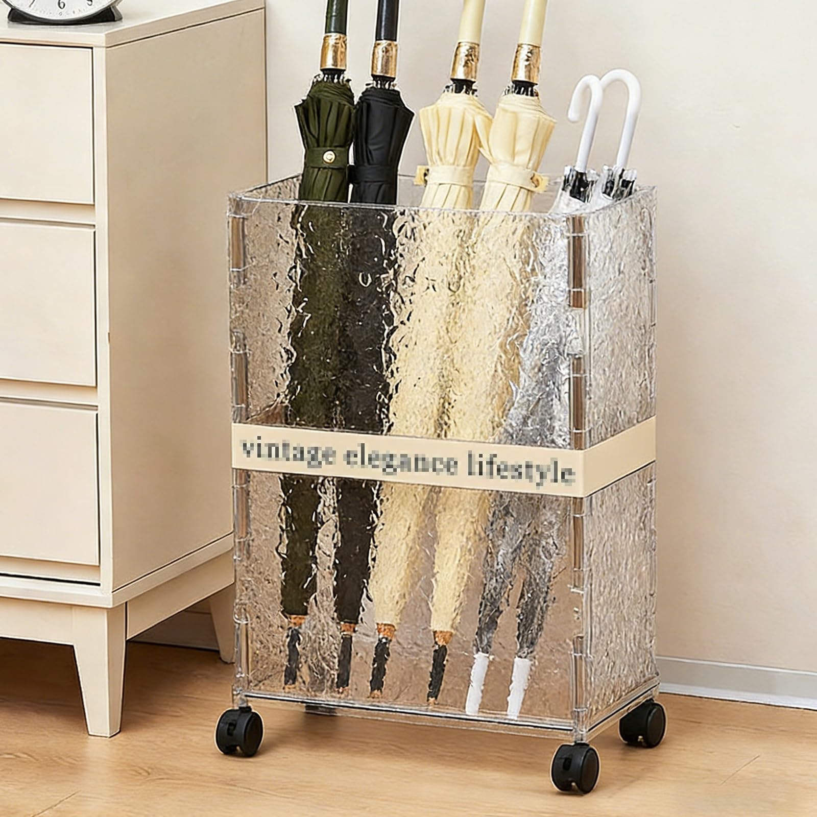 Organiseur portable à roulettes de qualité supérieure pour valoriser votre entrée