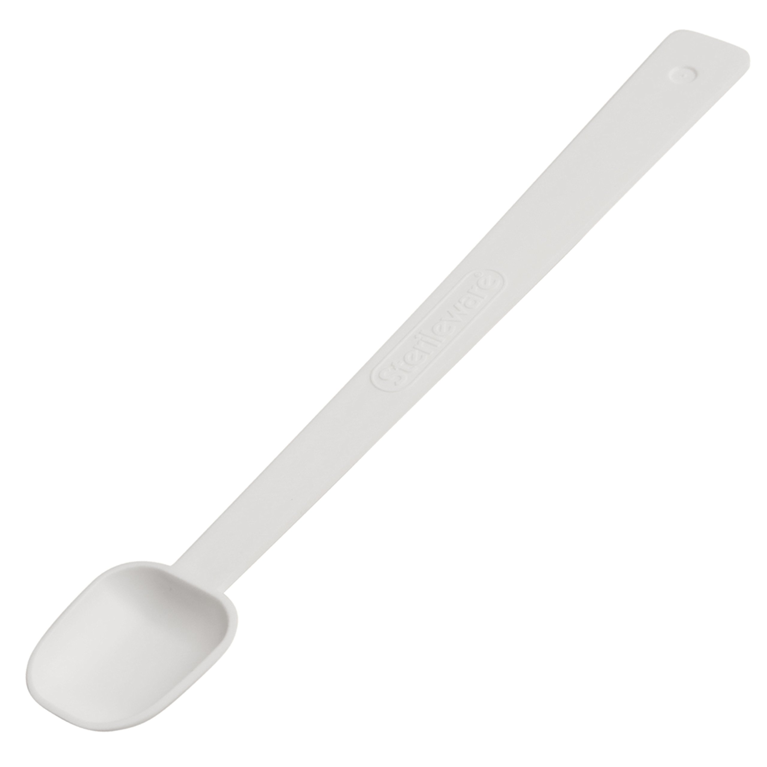 SP Bel-Art Sterileware Long Handle Sterile Sampling Spoon; 2.46ml (½TSP), Plastic, Individually Wrapped (Pack of 10) (H36942-0010)