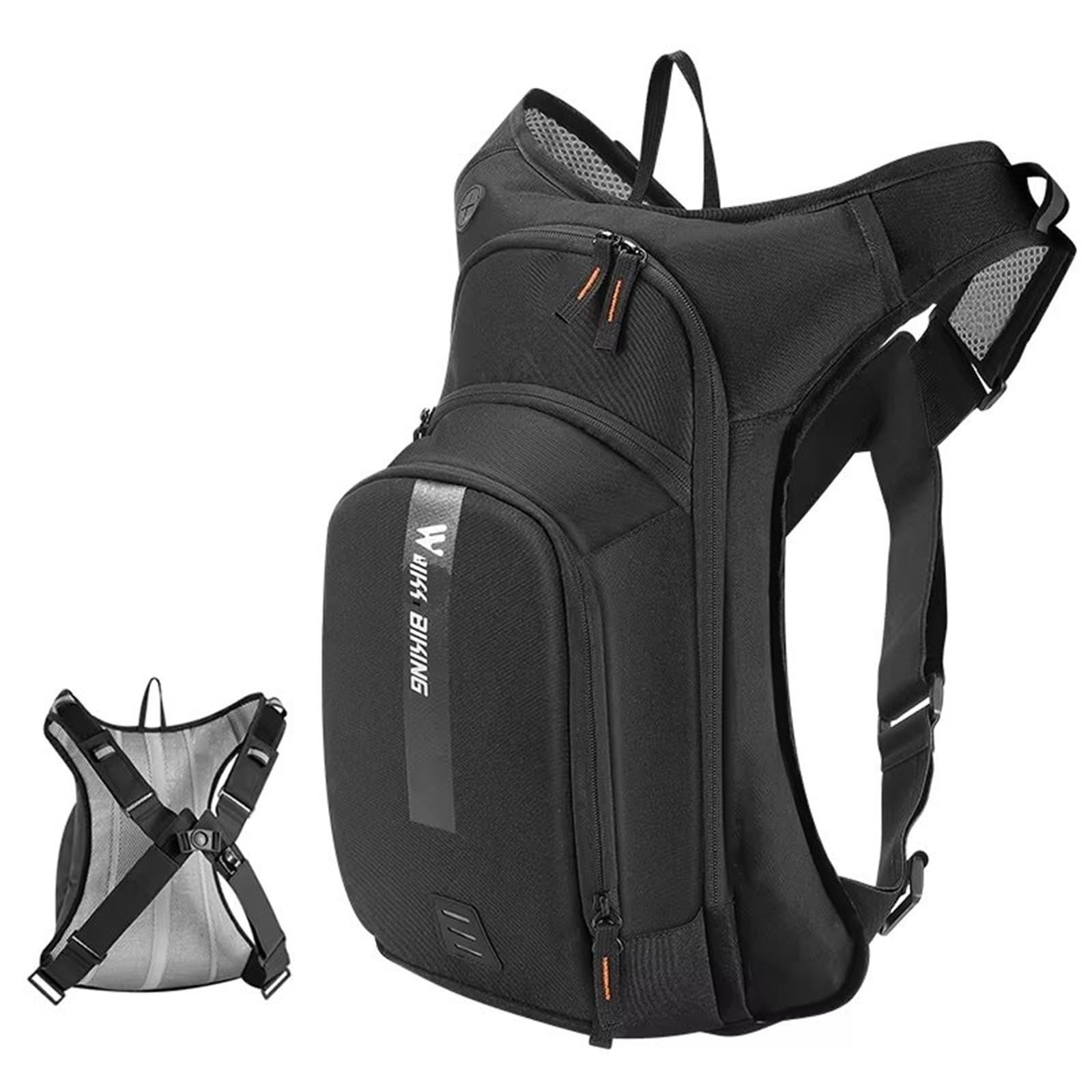 Moto Coda Borsa 10L/20L MTB Road Bike Bag con Sacca Idrica Zaino Ergonomico per Ciclismo Zaino per Idratazione Professionale(20L Bag Only)