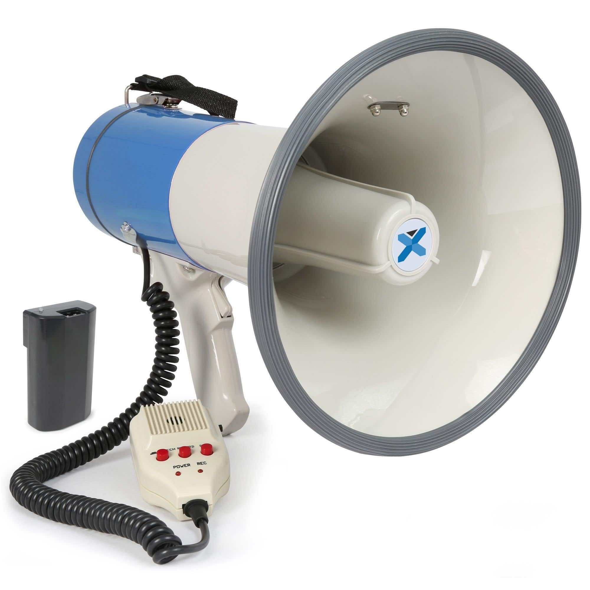 VONYX MEG065 megafono Esterno 65 W Blu, Bianco