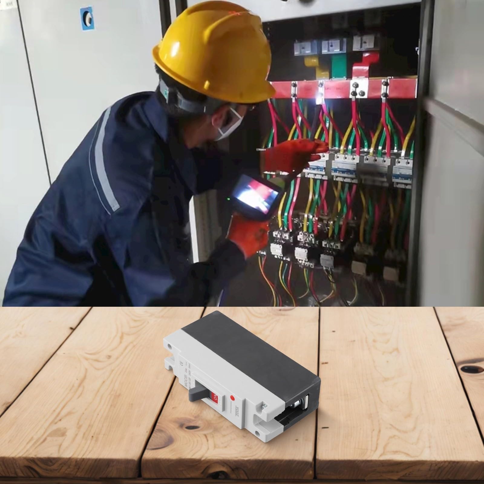 Interruttore CC 1P 200 A 12 V-500 V con potenza di spegnimento 35 kA per impianti solari e eolici, alloggiamento robusto per protezione da sovraccarico e cortocircuito nei sistemi a corrente continua
