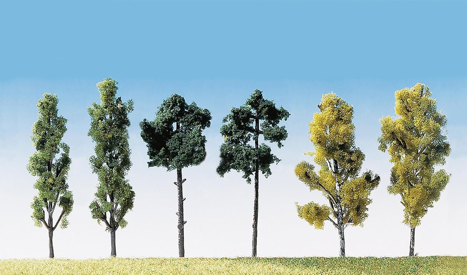 Faller 181488 Assorted Trees 6cm H/N 6/Scenery and Accessories