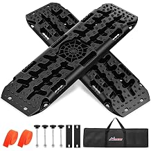 Nilight Off Road Traction Boards 4x4 Truck Recovery Tracks Mats Gear 2PCS