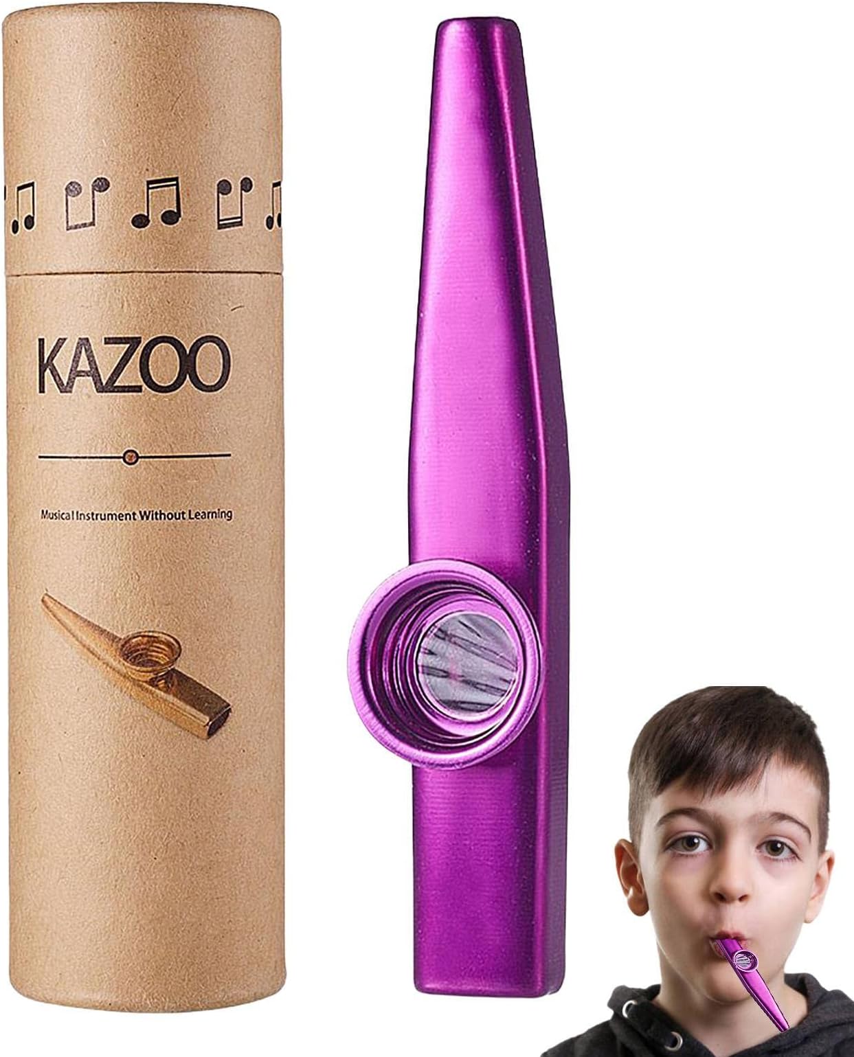 Amazon.co.jp: Metal Kazoo,Aluminum Kazoo for Kids | Kazoo The Most ...