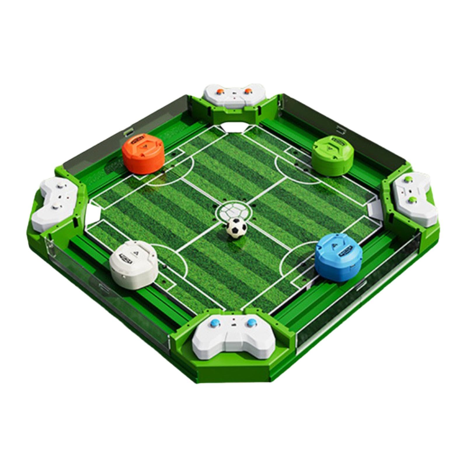 DEVNWIGMO Tabletop Games Remote Control Soccer Board Game Toy Interactive Table Football Crafted from PP Material Suitable for Party Indoor