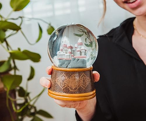 Miniatura 4 de Harry Potter Hogwarts Castle - Globo de nieve coleccionable con purpurina giratoria, 6 pulgadas de alto