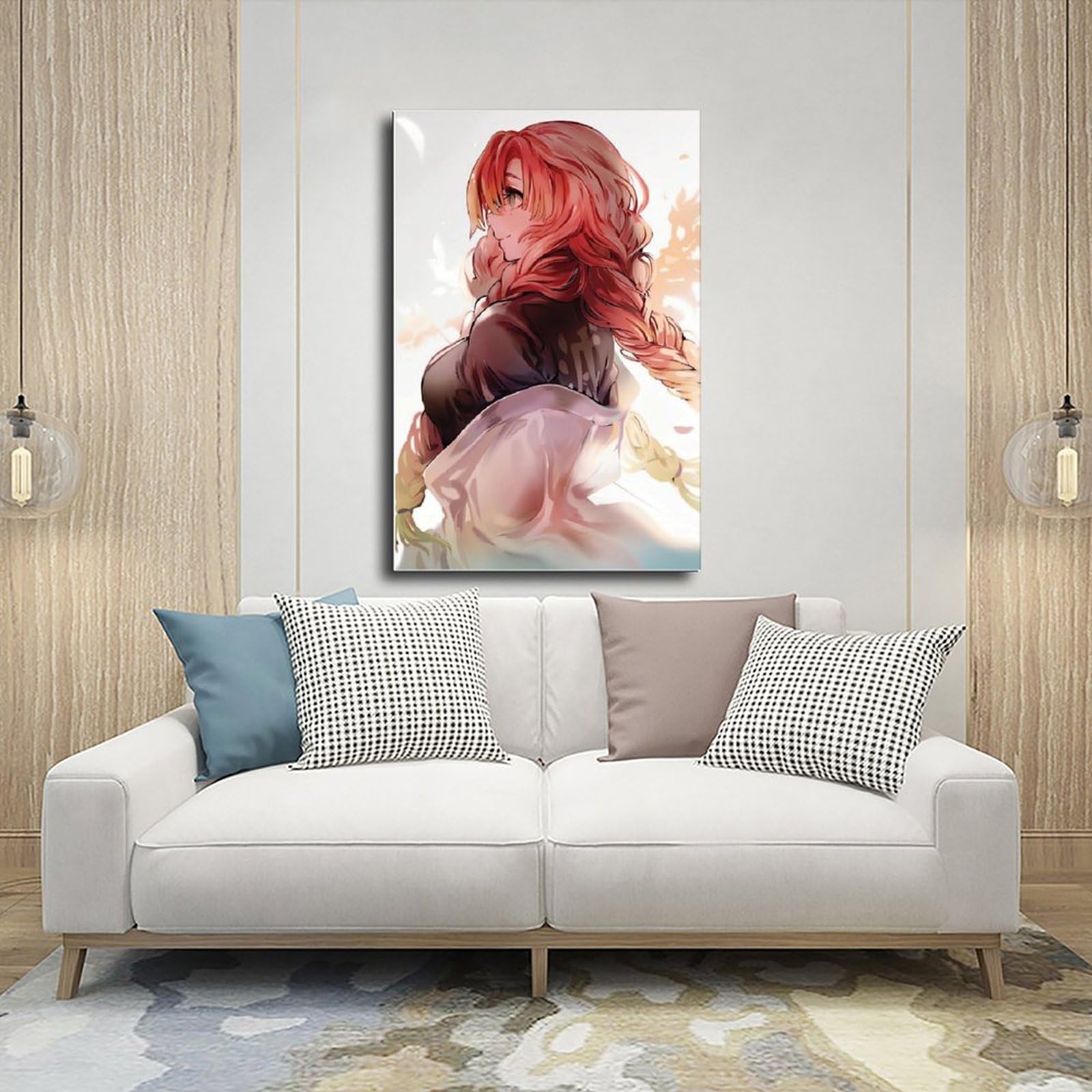 GZHYMXOZ Poster Tela Anime Dandadan - Decorazione Parete 20x30cm, Stampa Alta Definizione