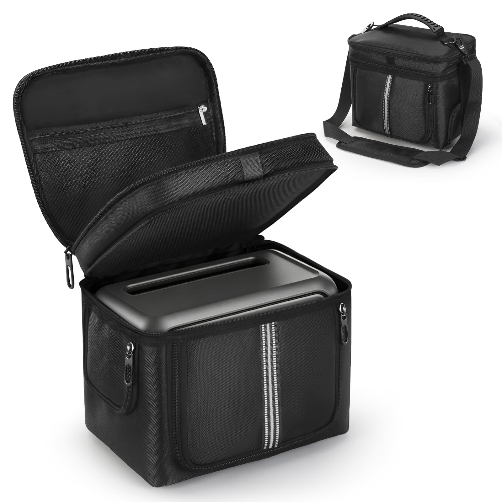 Custodia da trasporto compatibile con BLUETTI Elite 30 V2/EB3A Power Station portatile con tasche multiple e tracolla