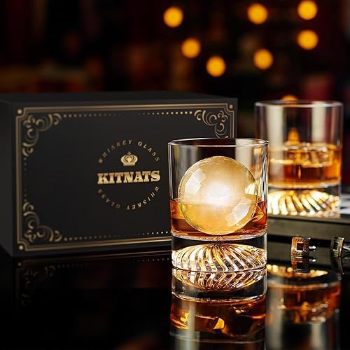 Miniatura 6 de Vasos de whisky de cristal soplado a mano, vasos de whisky, vasos de rocas, copas de cóctel, bourbon, ron escocés, licor de vodka de 12 onzas, juego