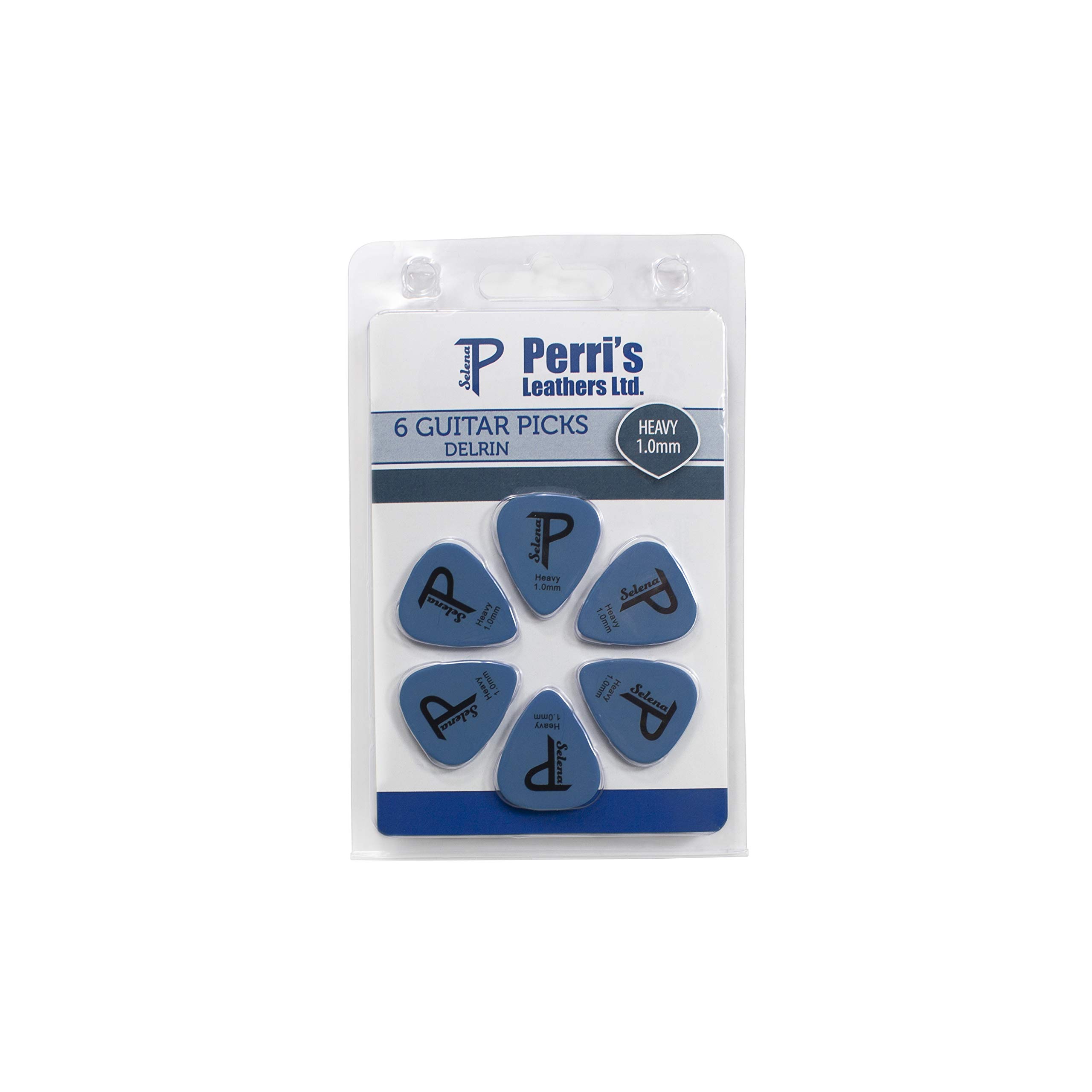 Perri's Leathers LP-SPR11 1.0mm Heavy Delrin Guitar Picks - 6 Picks