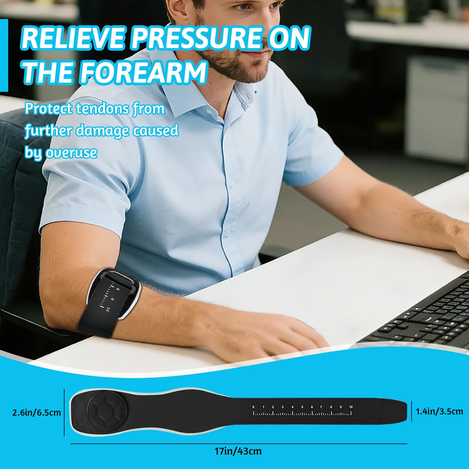 TOGETDREAM Coude Tendinite, Réglables Coudières Épicondylite avec Coussin de Compression Coudières Réglables et Antidérapantes pour Joueurs de Tennis Golfeur Gym Femme Homme