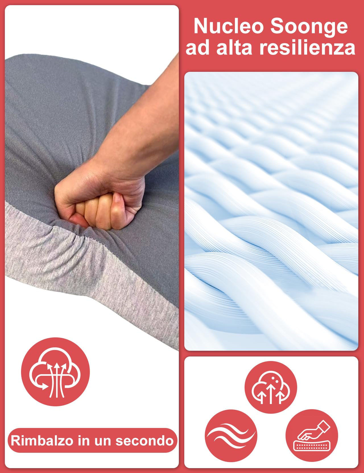 Cuscino per Allattamento, Cuscino per Allattamento a Biberon, Ergonomico Multifunzionale con Cintura Regolabile, la Parte Superiore, la Parte Inferiore e L’appoggio Testa Sono Rimovibili