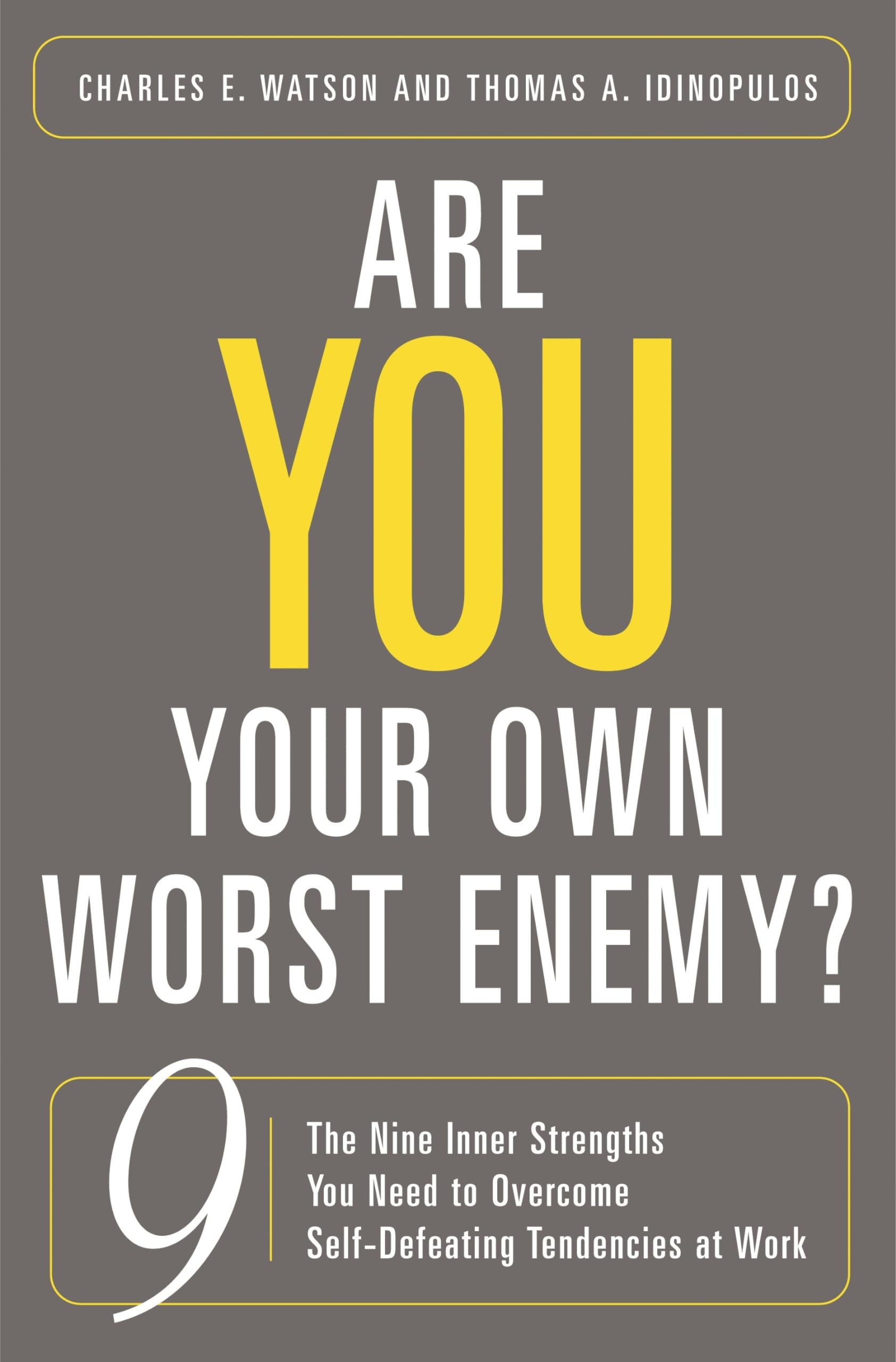 Buy Are You Your Own Worst Enemy — BookShops.in