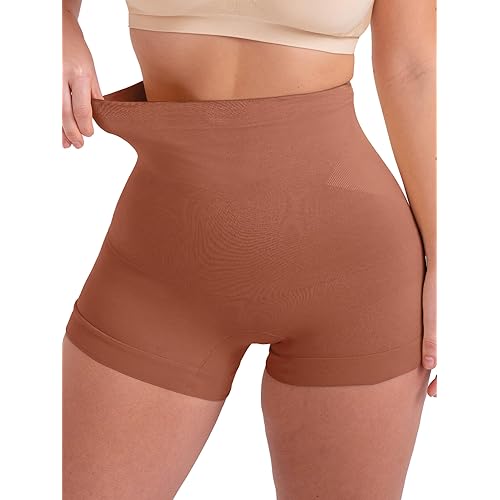 SHAPERMINT Tummy Control Shapewear - Body Shaper Tummy Control Boyshort, Body Shaper for Women, Plus Size Shapewear