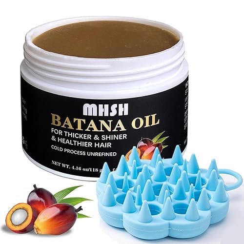 Aceite de batana para el crecimiento y grosor del cabello, 100% puro, prensado en frío, reparación de aceite hondureño puntas abiertas, tratamiento
